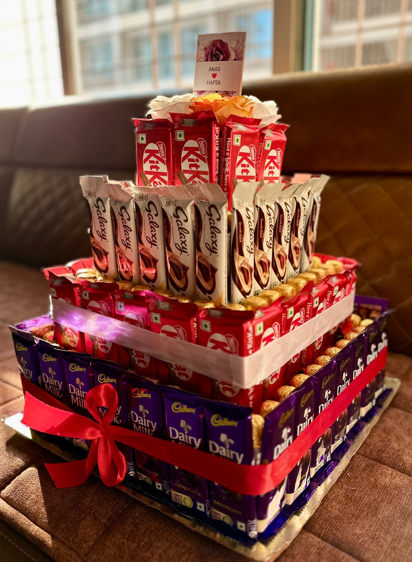 Chocolate tower