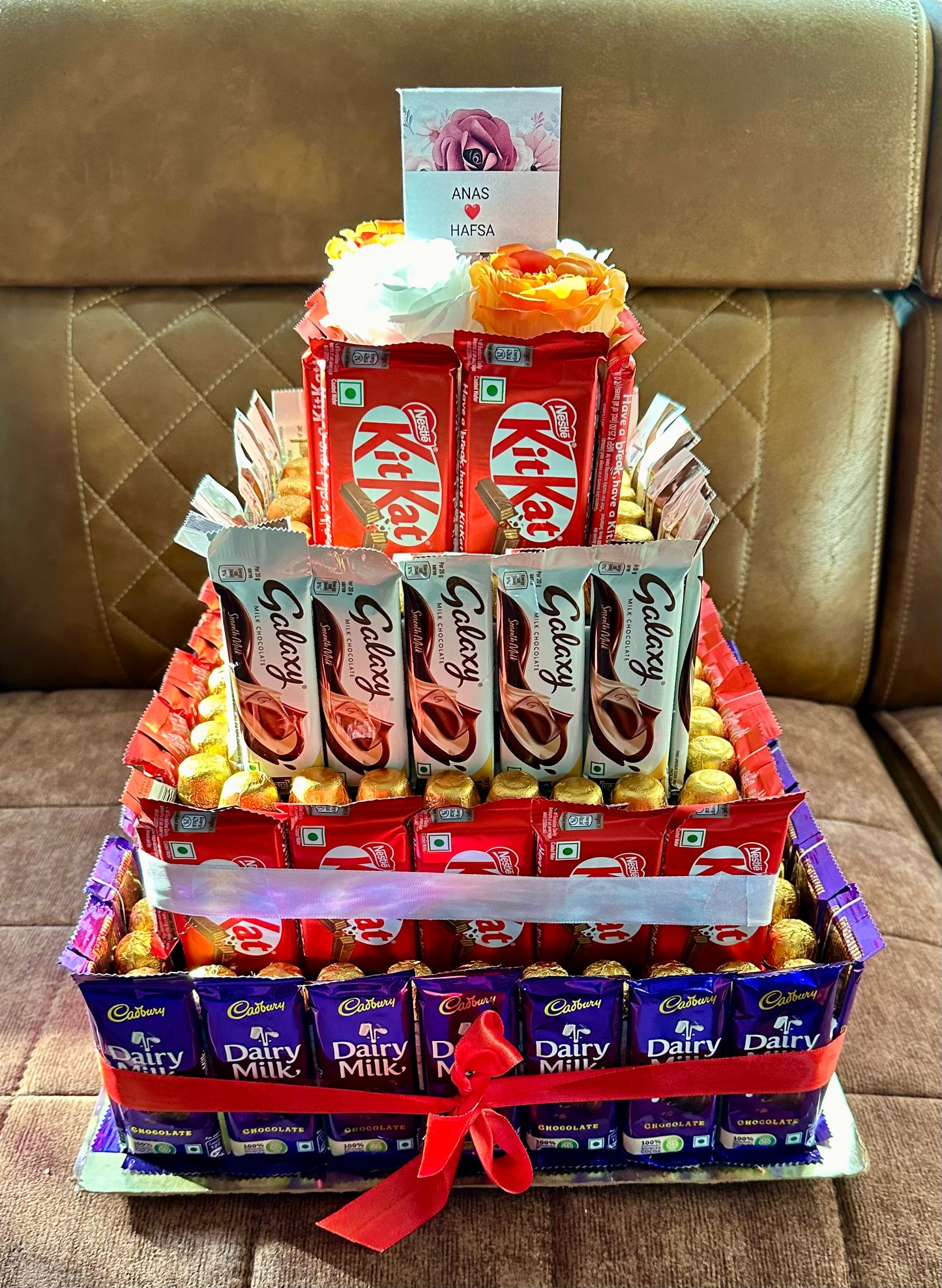 Chocolate tower